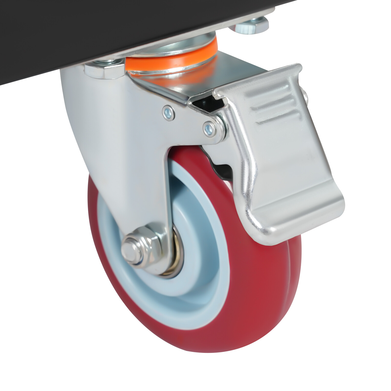 2200LBS Foldable Drywall Cart Dolly Folding Plywood Plasterboard Glass Trolley