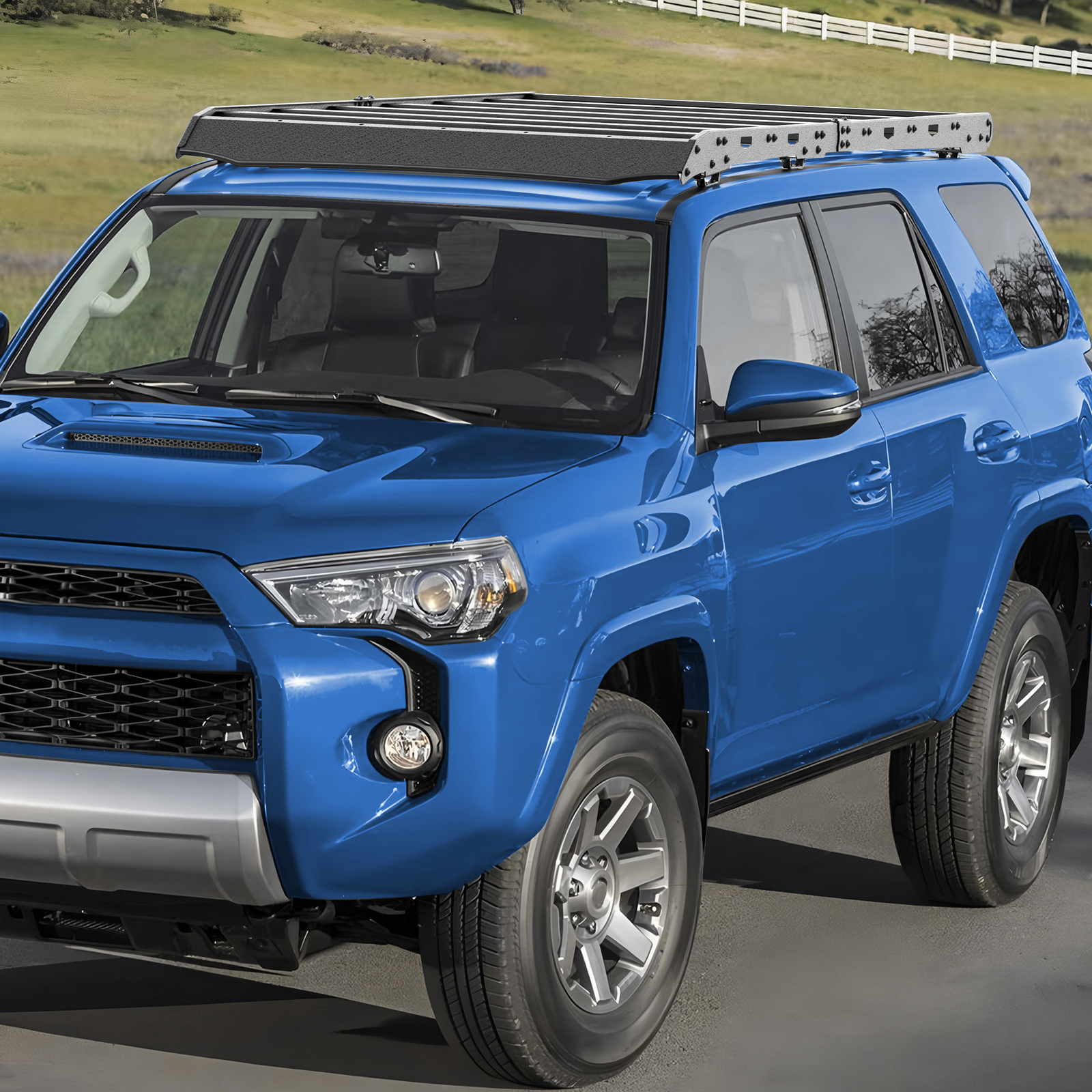 For 2010-2024 Toyota 4Runner 5th Gen Full Size Roof Rack Cargo Basket Cargo Rack