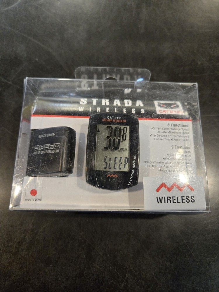New CatEye Strada Wireless Bicycle Computer CC-RD300W Bike Computer