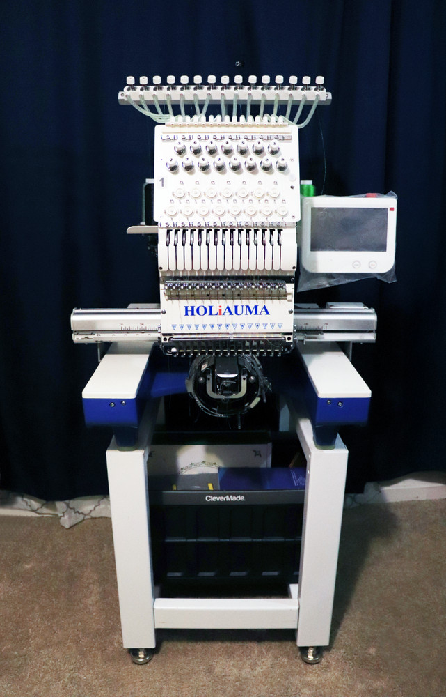 New 15 Needle Single Head Embroidery Machine
