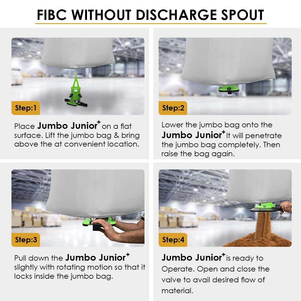 Bulk Bag Unloader - Dispenser All in One
