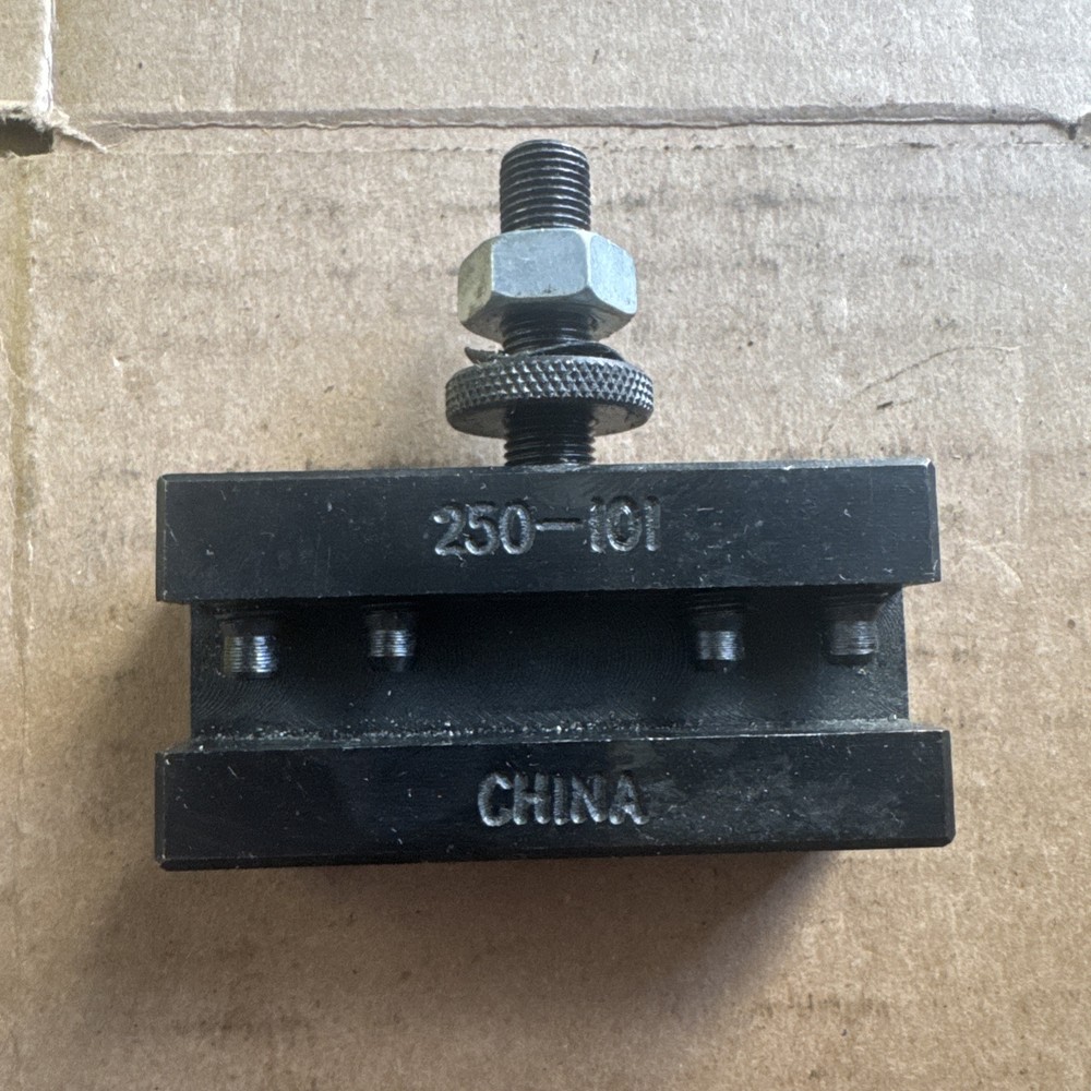Quick Change Turning and Mini Lathe Tool Post Holder 250-101