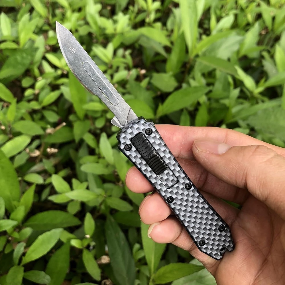 Switch Blades Utility Knife, Automatic Knife Push Button, Retractable Utility Kn