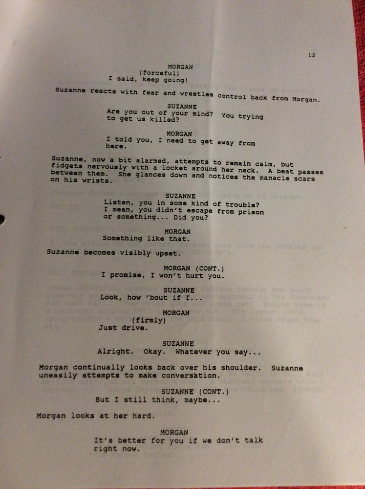 ORIGINAL SCRIPT BAT OUT OF HELL ALAN MCELROY RON MITA JIM MCCLAIN
