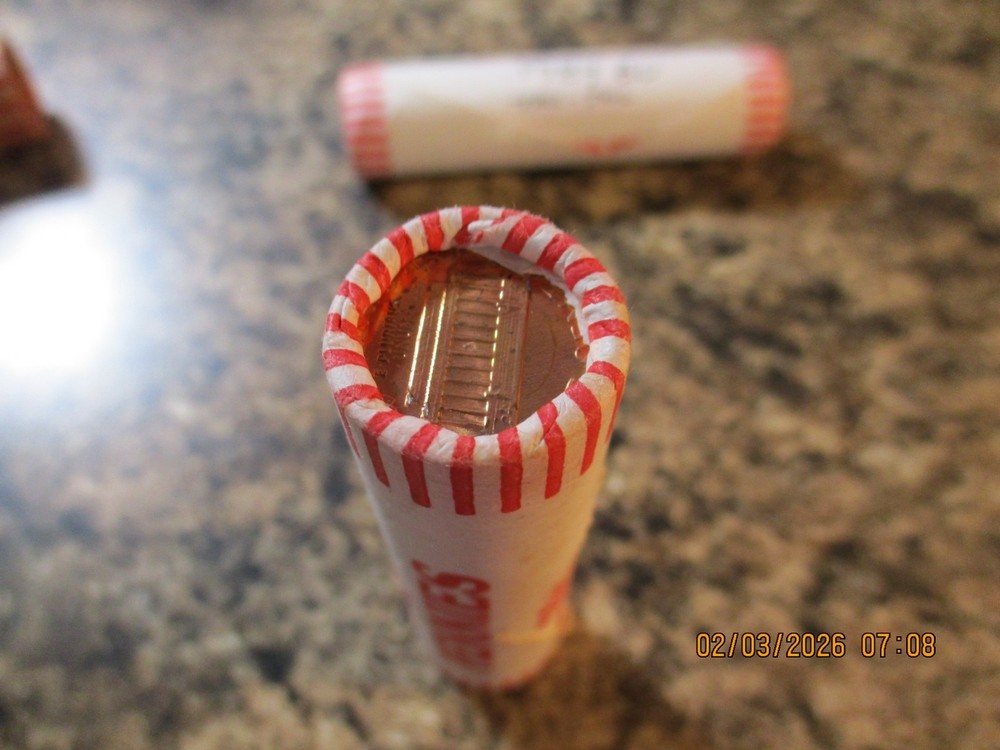 1984 OBW LINCOLN CENT ROLL TAIL-TAIL