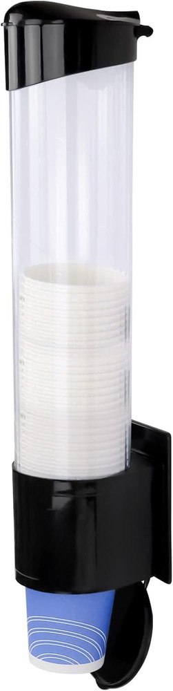 Cup Dispenser, Water Cooler Pull Type Cup Holder Fits 5oz - 7oz Cone or Flat
