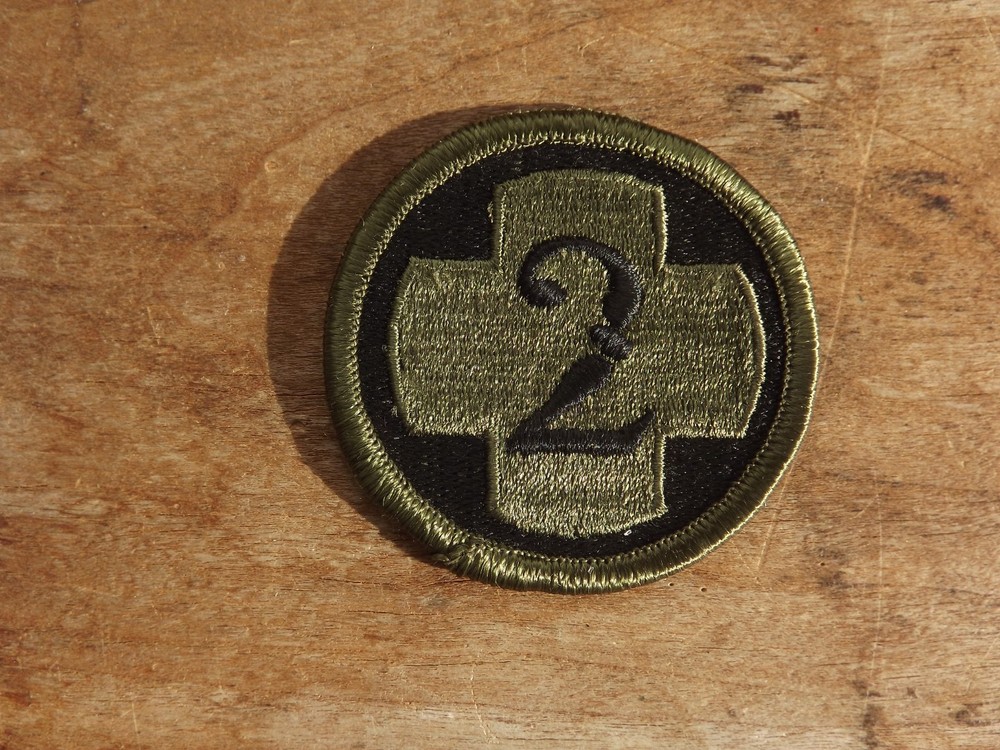 2nd Medical Brigade Patch, Subdued - INV# C787