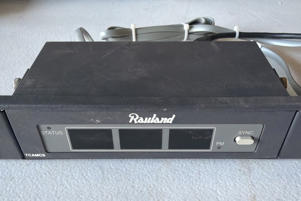 RAULAND TCAMCS e130982 Digital Clock with Rackmount