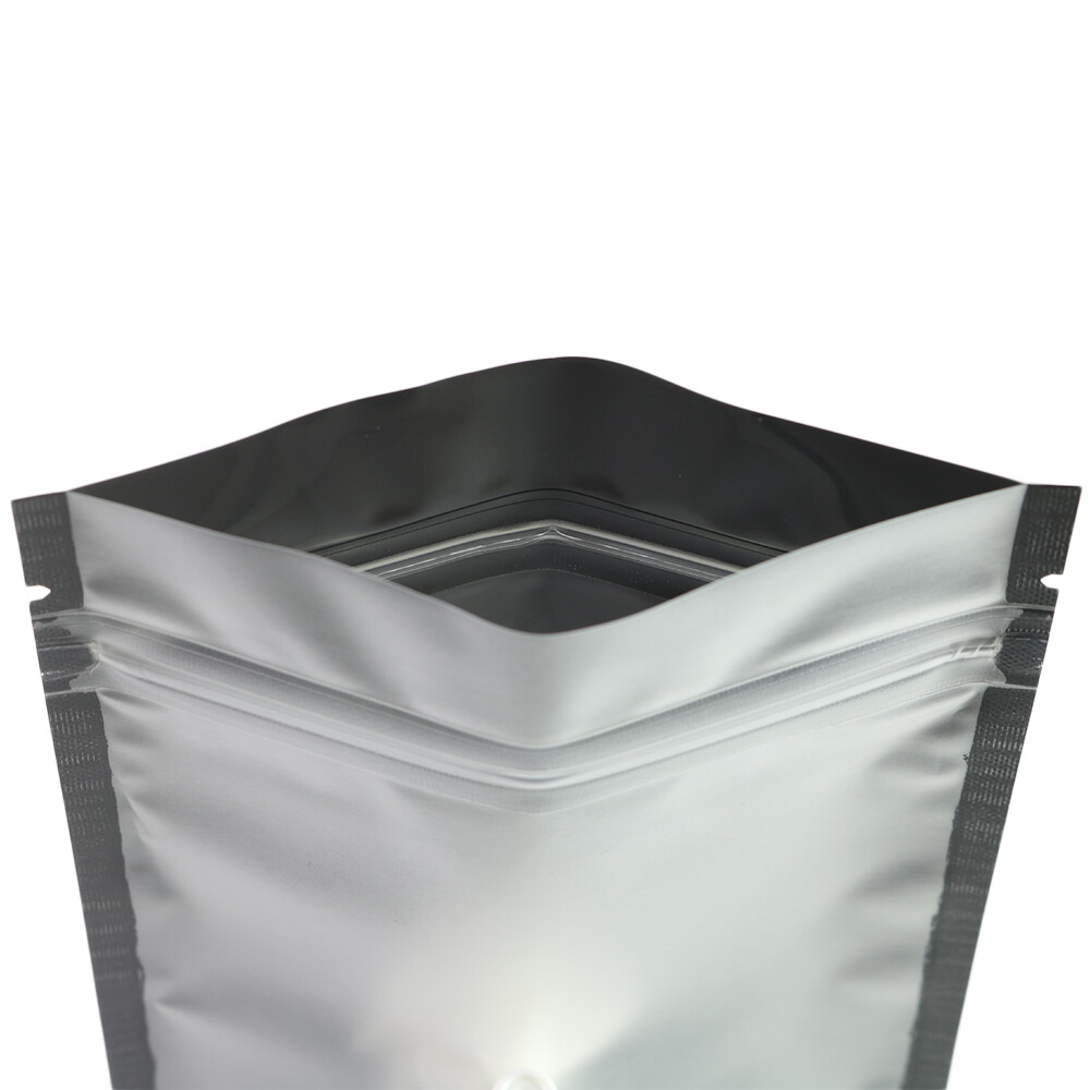 Black Poly Plastic Heat Seal Bags Food Safe Storage Bags for Freeze-Dried Candy