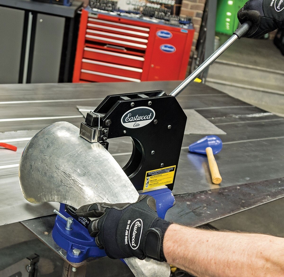 Eastwood 17 inch Elite Deep Jaw Steel Metal Shrinker Stretcher 31 Lbs