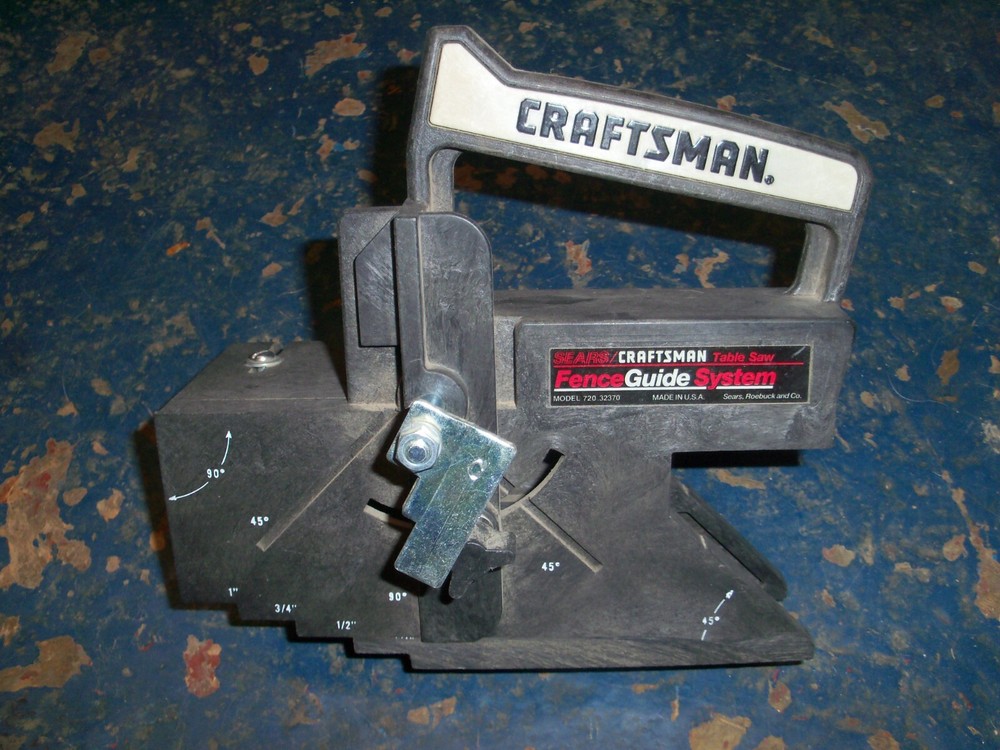 Craftsman Fence Guide System for Table Saws