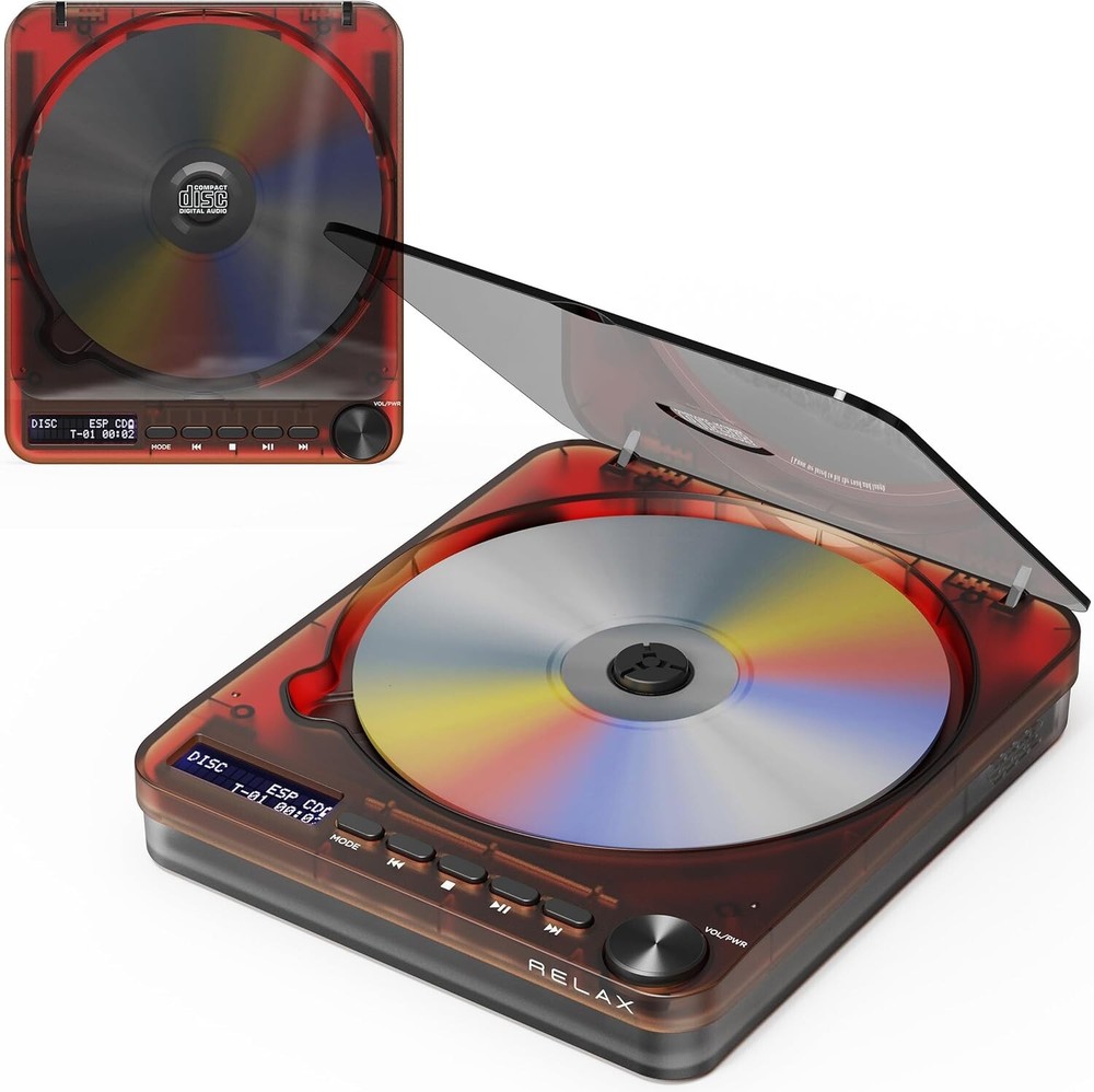 RELAX PIXEL TUNES Bluetooth CD Player 1983