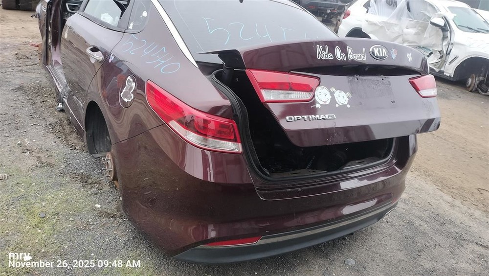 LEFT REAR DOOR WINDOW REGULATOR OEM 2018 KIA OPTIMAKIA