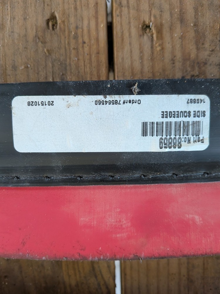 86859 SQUEEGEE ASSY, SIDE Tennant