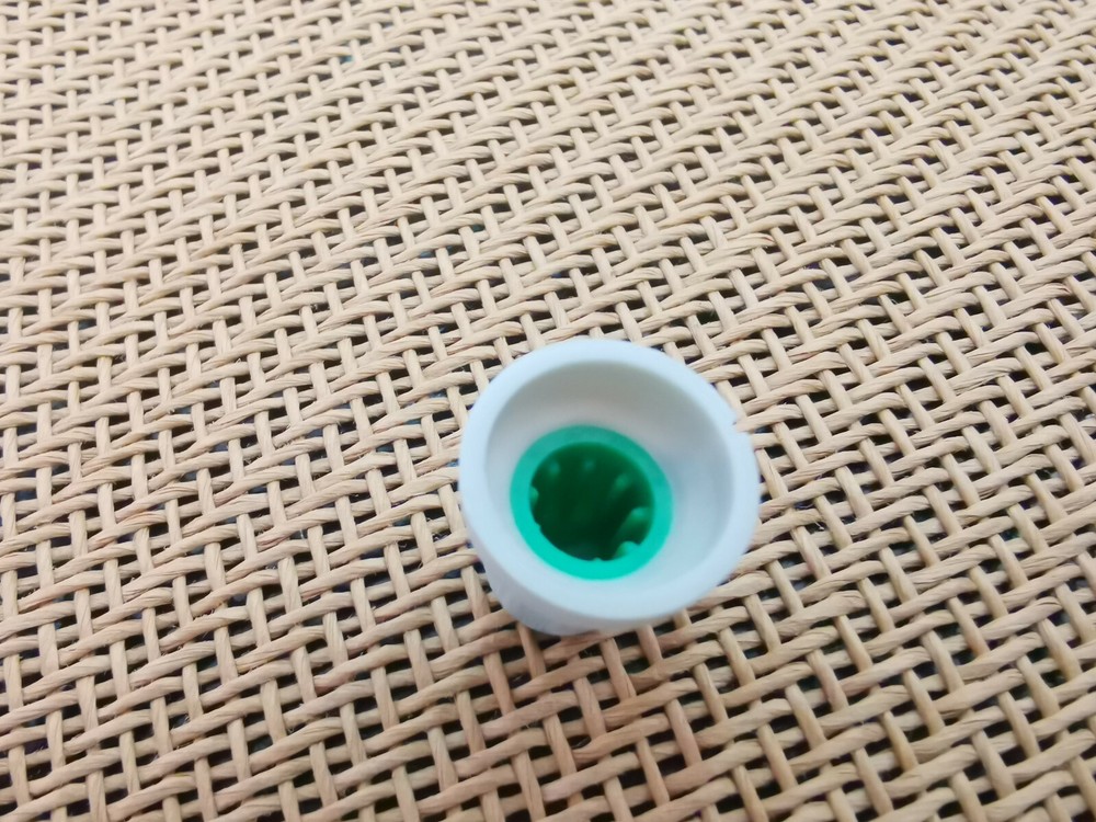 100PCS Green Electric Guitar Plastic Effect Pedal Knobs Amplifier Control Knobs