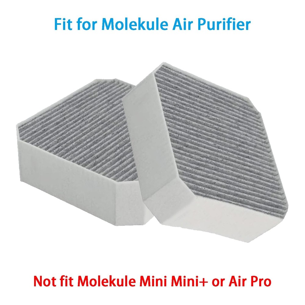 Replacement Filter Compatible with Molekule Air Purifier Carbon Pre-Filter (2...