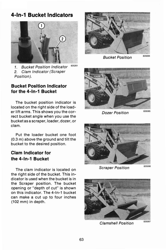 580E Loader Backhoe Operators Manual Fits Case Super E Construction King 9-8893