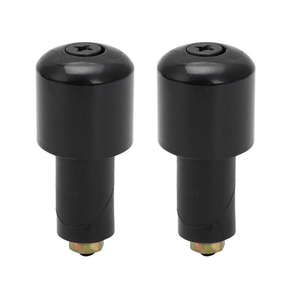 7/8" 22mm Solid Iron Handle Bar Ends Heavy Weight Vibration Reducing Grip Plugs