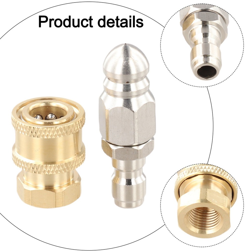 For Drain Cleaning 5000 PSI Nozzle Drain Cleaner Effective Blockage Resolution