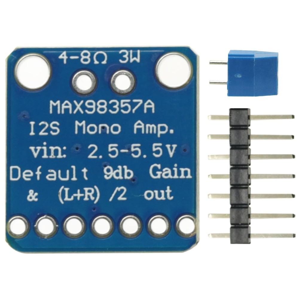 2PCS I2S 3W Class D Amplifier Breakout Interface I2S DAC Decoder for Audio Ra...