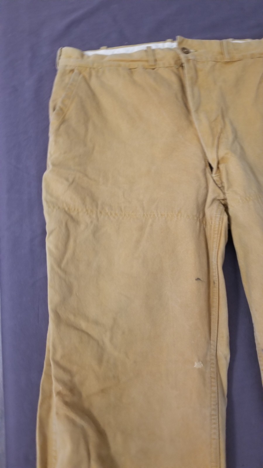 Vintage 50s 60s Drybak Canvas Hunting Pants Trousers Distressed 27