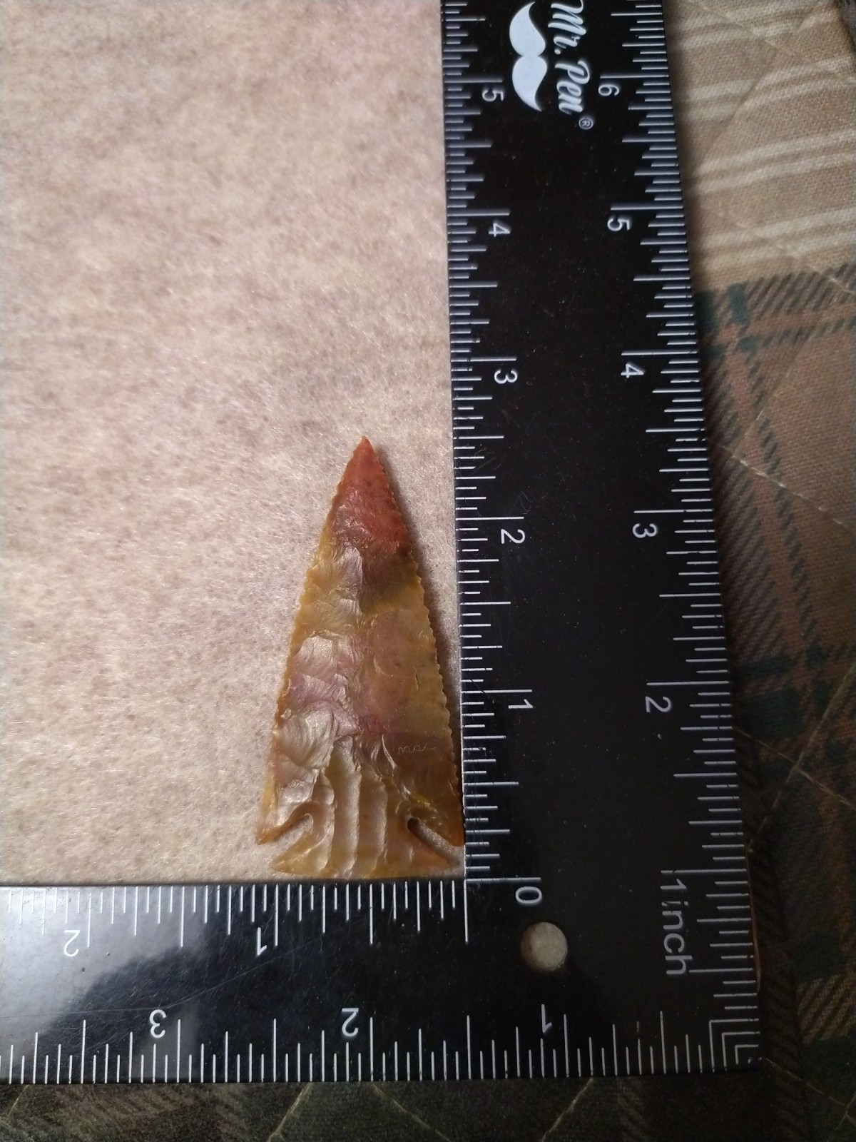 Corner Notch Ocean Wave Agate 2 1/2" x 1 1/8"