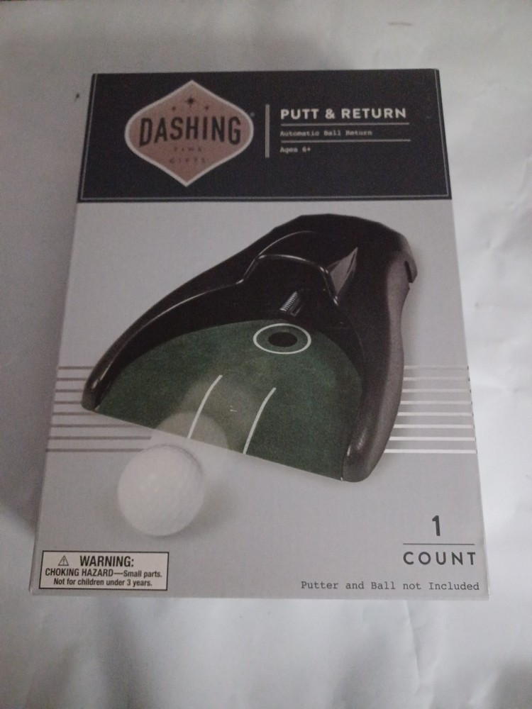 Putt And Return Automatic Ball Return Golf Putter Practice by Dashing Brand New