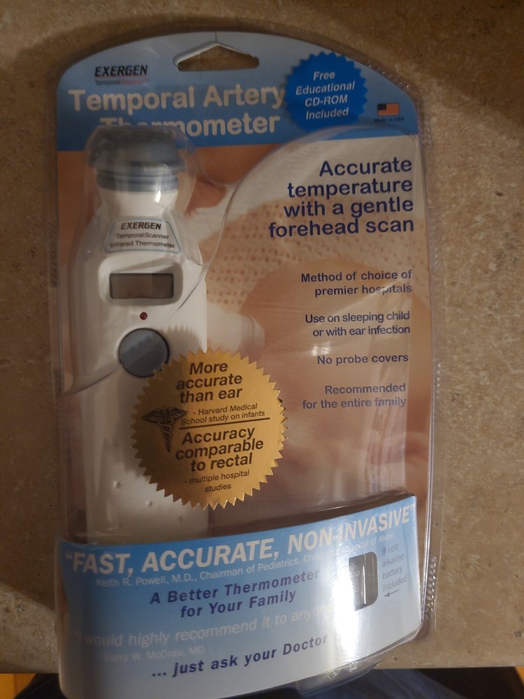 Exergwn Temporal Artery Thermometer
