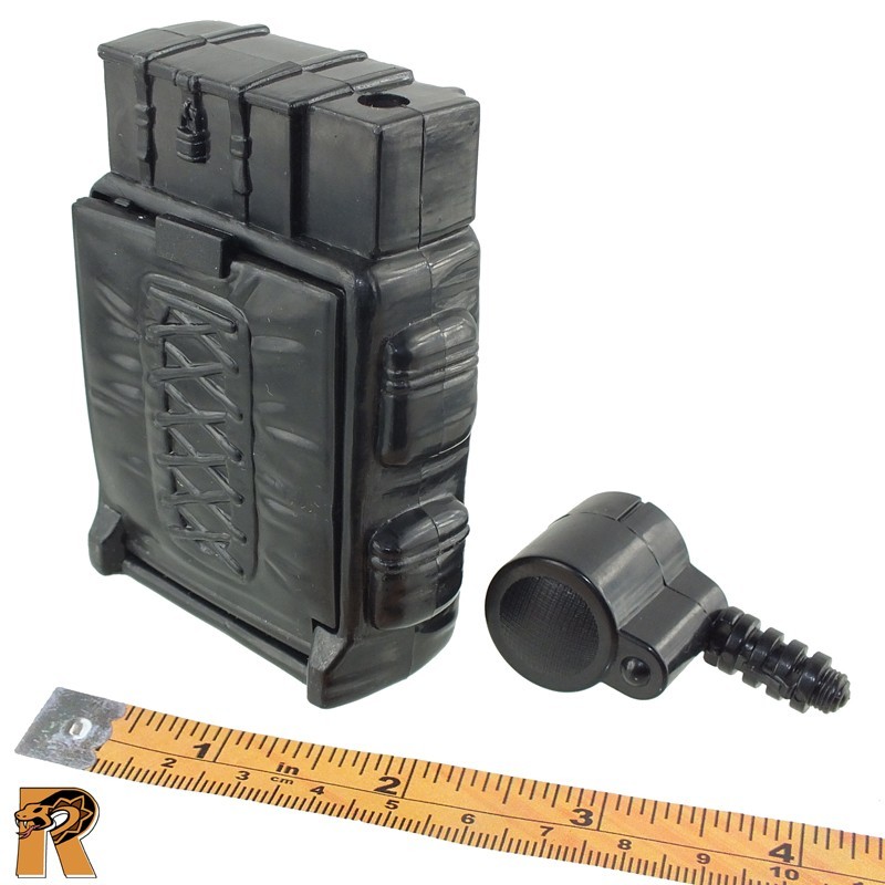 Rapid Fire - Computer backpack w/ Light - 1/6 Scale - GI JOE - Action Figures