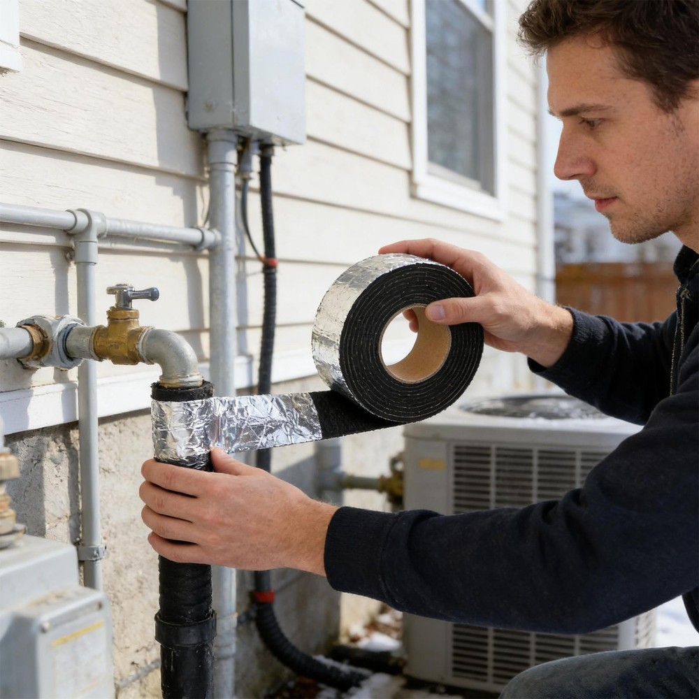 Pipe Insulation Wrap Waterproof Thickened Cold-Proof Winter Outdoor