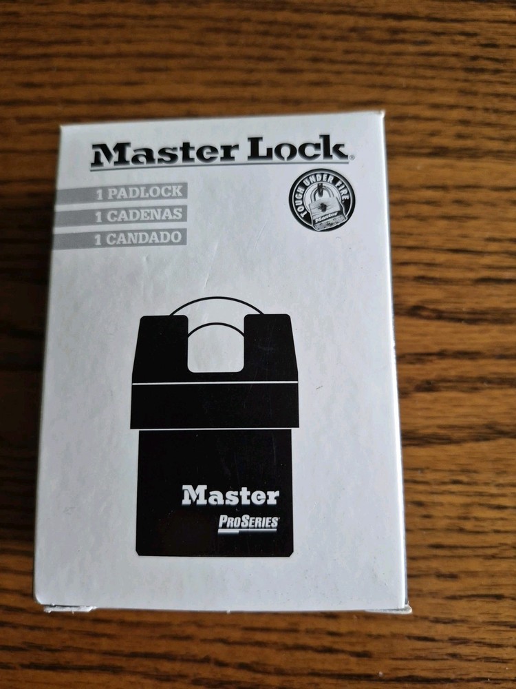 Master Lock 6325Ka Padlock, Keyed Alike, Partially Hidden Shackle, Rectangular