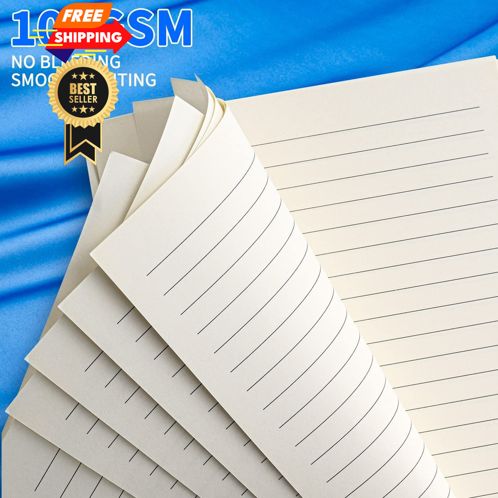 A5 Line Refill Paper, Binder Refills for 6-Ring Binders Planner Lined