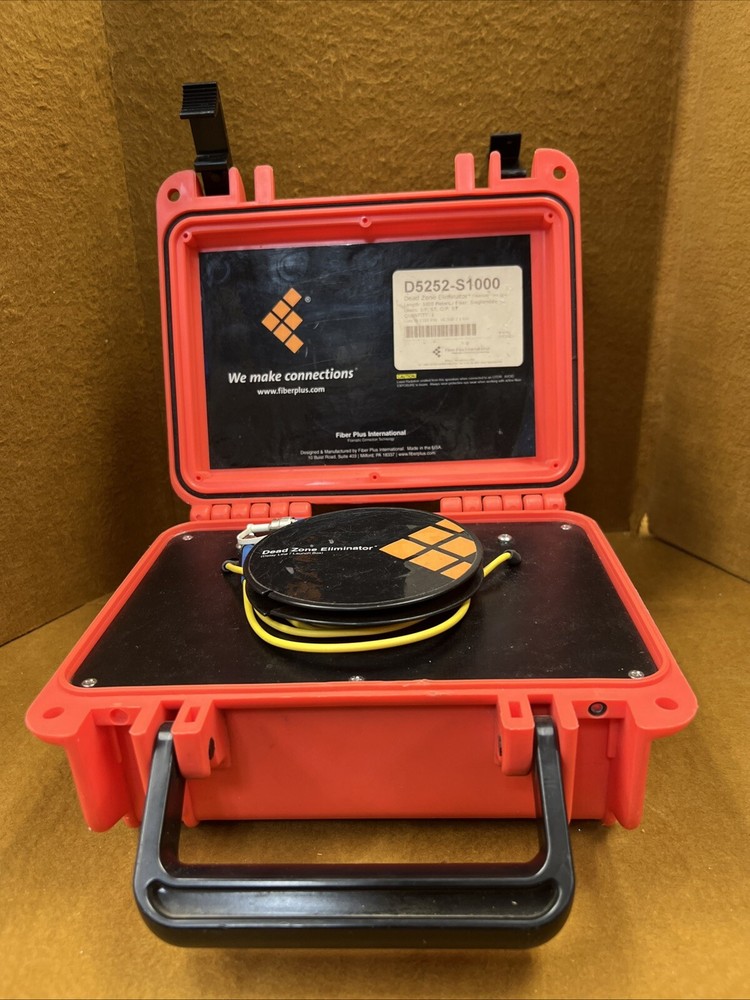 Fiber Plus Int DZE Dead Zone Eliminator 5 Launch Cables D5352-S1000 Meter