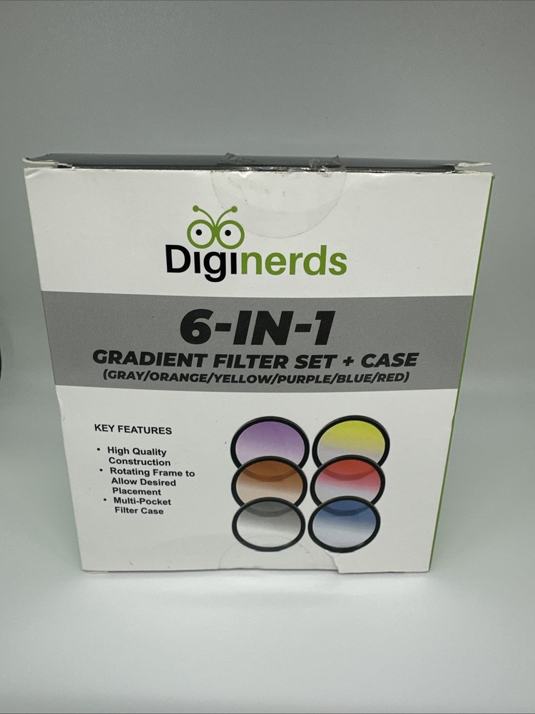 Diginerds 6-in-1 Gradient Filter Set+case