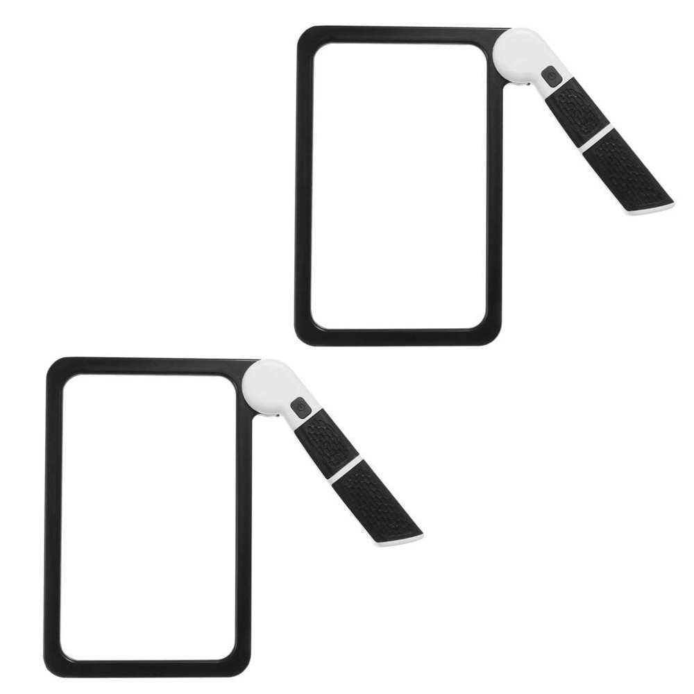 2 Pcs Screen Magnifier for Computer Monitors Handheld Magnifiers