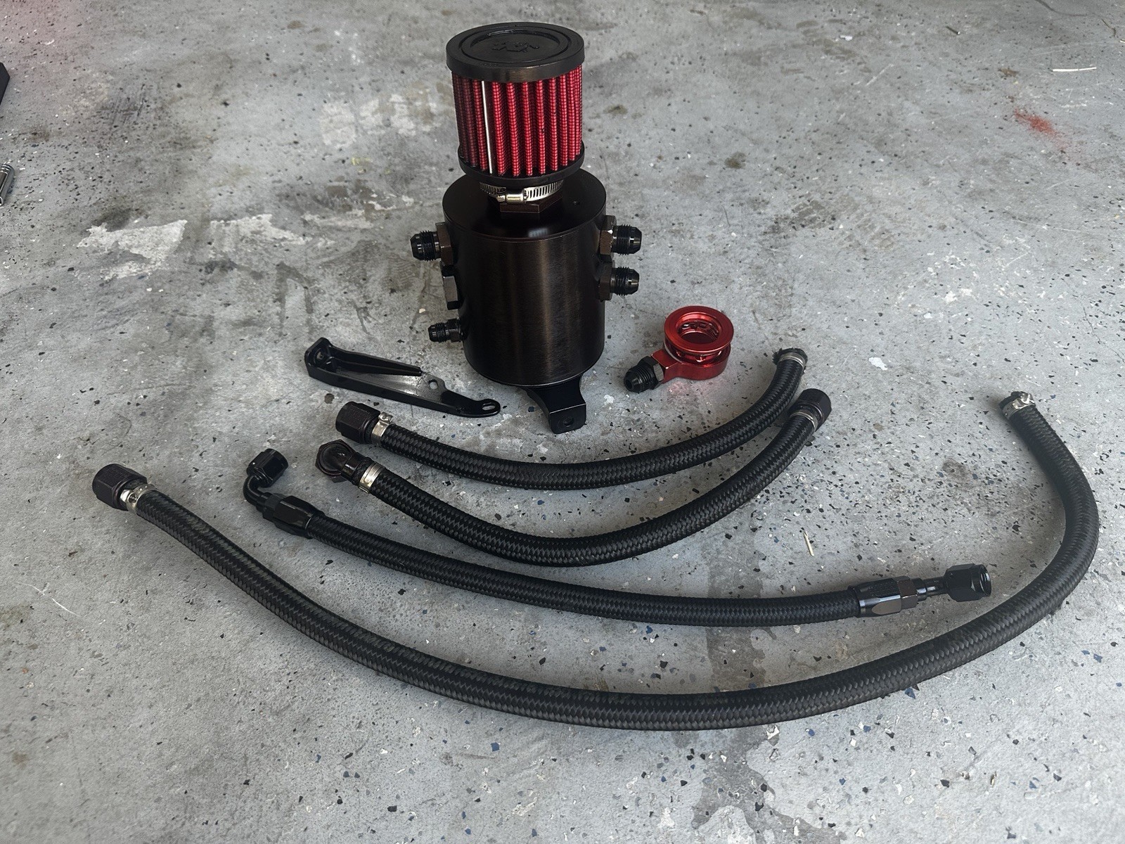 Buschur Racing Nissan R35 GT-R Billet Pro Catch Can