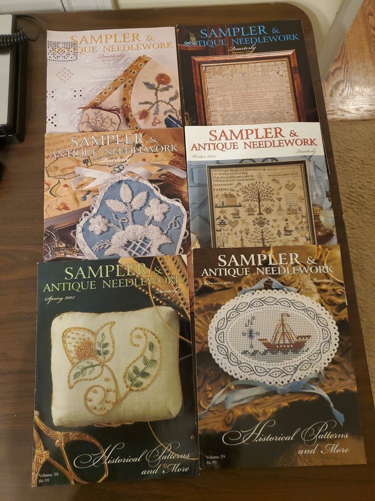 Sampler & Antique Needlework Quarterly LARGE LOT