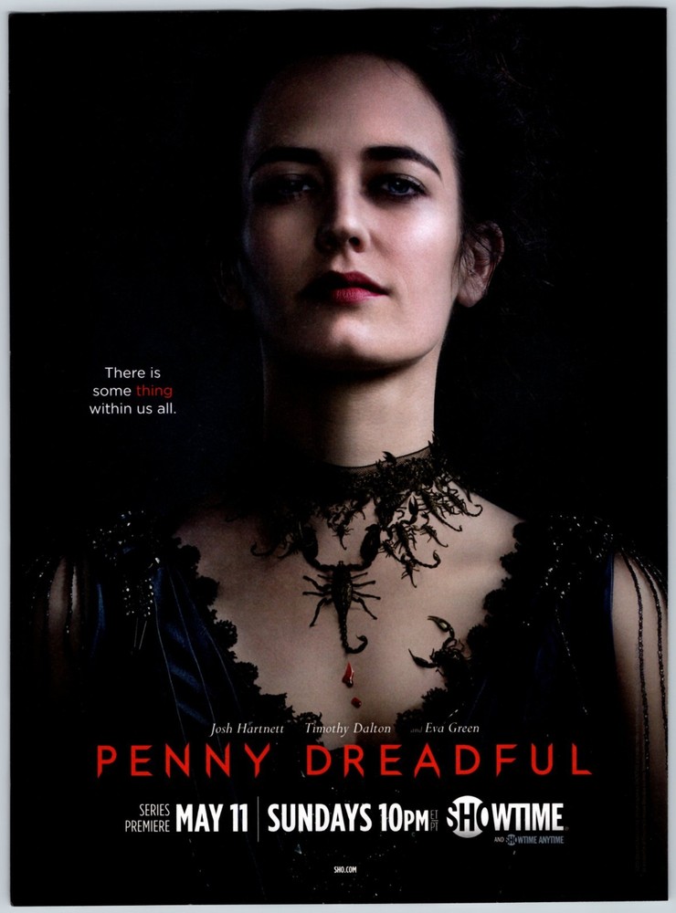 2014 PENNY DREADFUL ON SHOWTIME Vintage 8"X11" Television Ad HTN35
