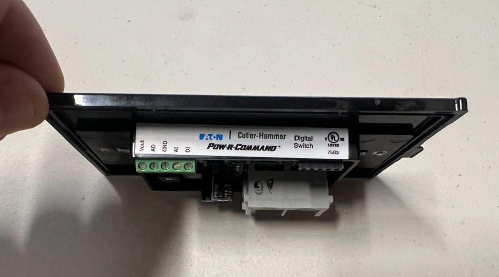 Eaton Cooper PRCDS6B PRC Digital Network Switch 6-button (Black) Used