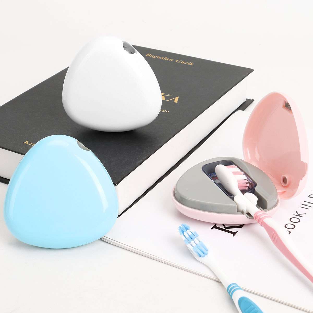 Rechargeable UV Toothbrush Sanitizer Sterilizer Cover Toothbrush Holder Case