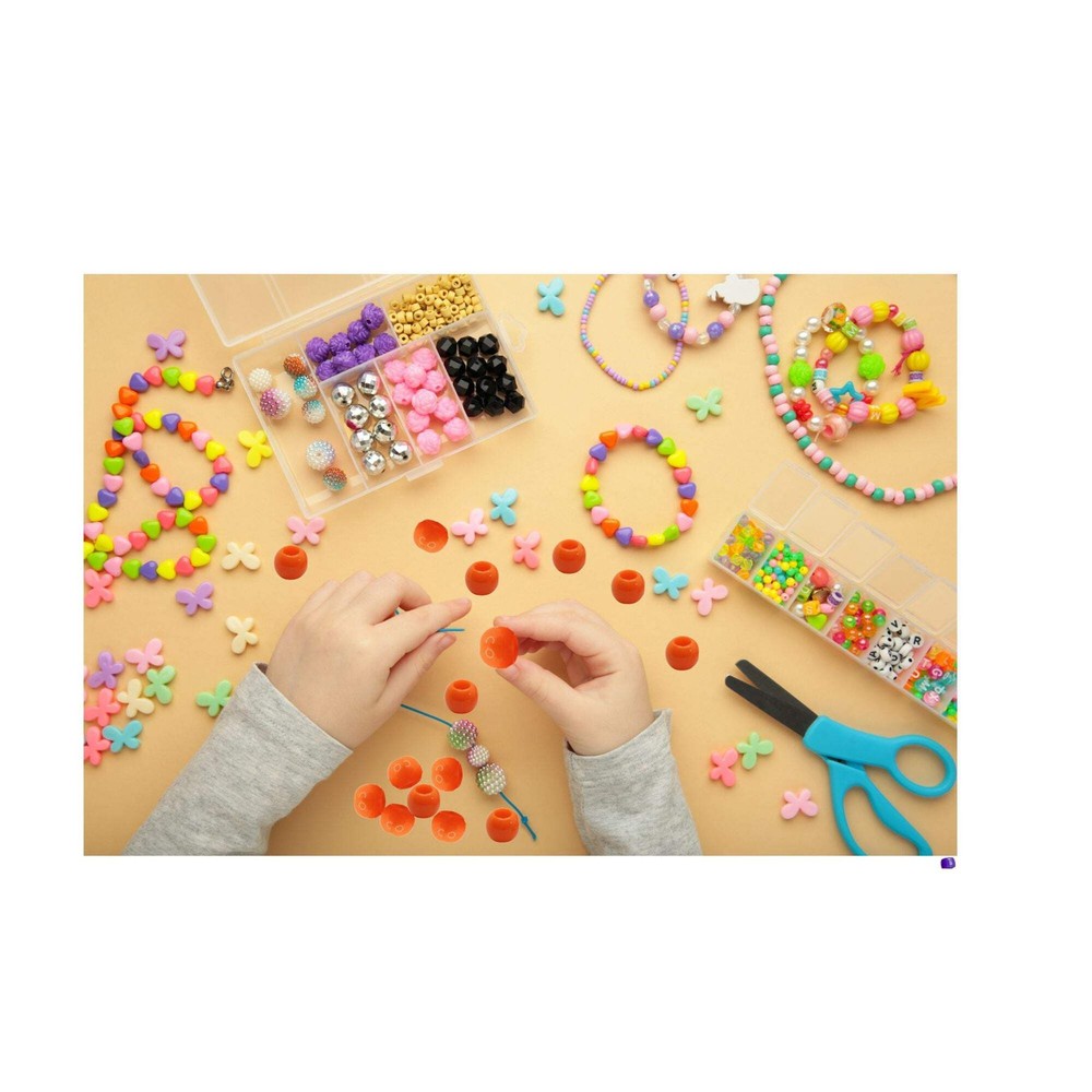 Deluxe Large Orange Bead Kit: 50 Pack