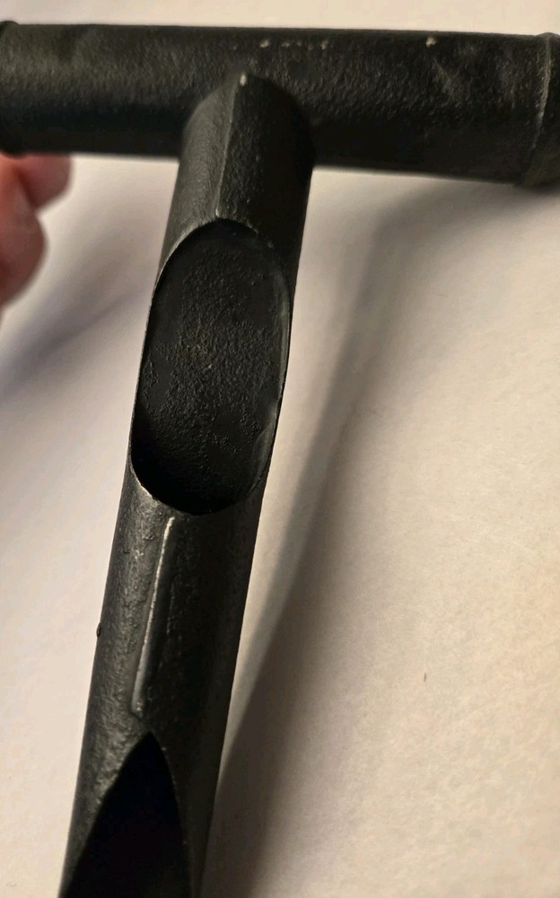 Antique . Soldered Tin Apple Corer Grapefruit Corer Primitive Kitchen Tool...