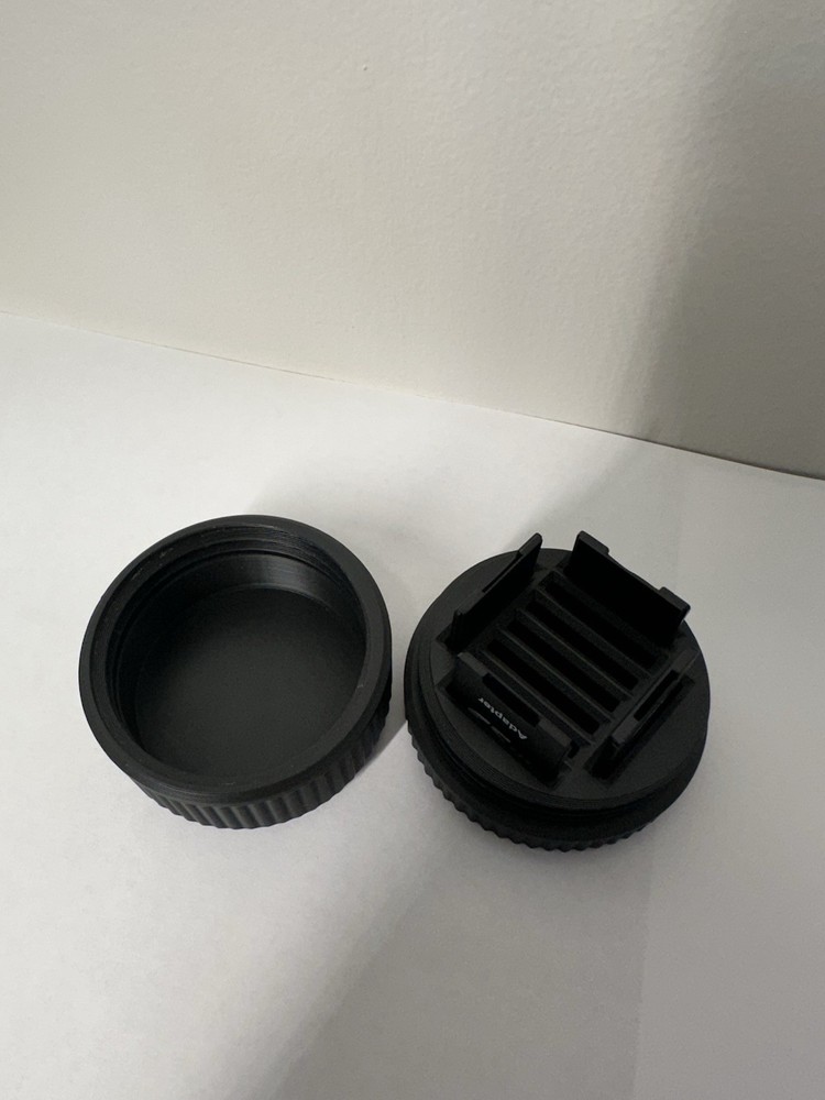 SD Card Holder, Hold 9 SD Cards - Threaded Container (Bag, On The Go, Camera)
