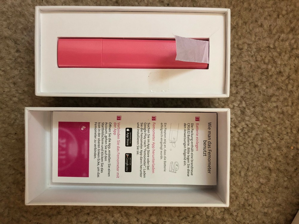 Basal Thermometer for Ovulation, Intelligent Quiet Bluetooth Thermometer Pink