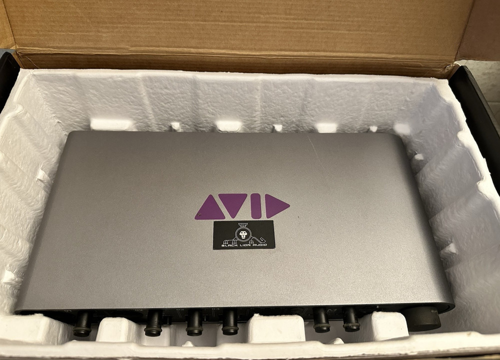 AVID Mbox 3 Pro Audio Interface w Premium Black Lion Modification