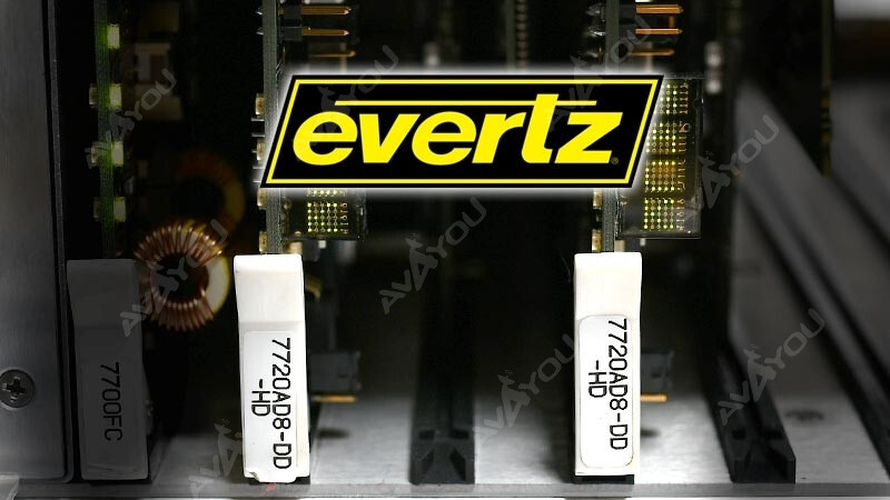 Evertz 7720AD8-DD-HD HD/SD-SDI Audio De-embedder & Dolby-E/AC-3 Decoder +3RU