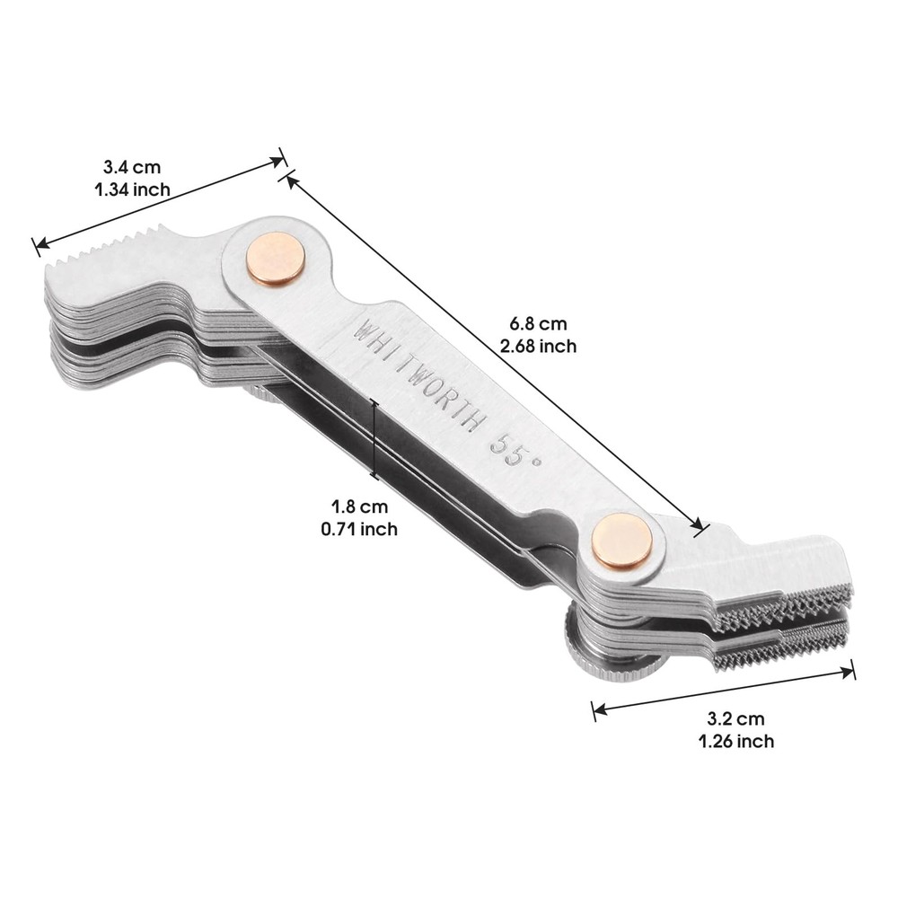 Professional Thread Gauge, 3-in-1