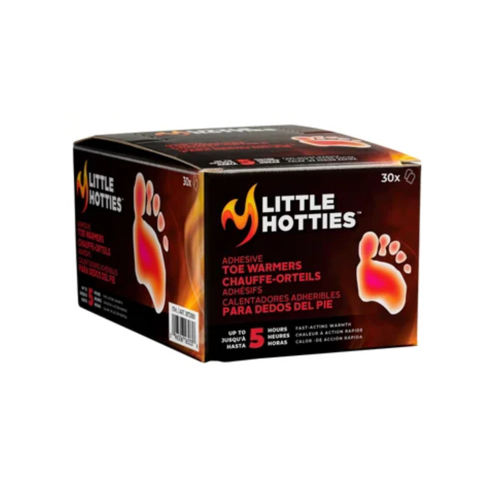 30 Pairs Little Hotties Toe Warmers - Adhesive Foot Warmers for Cold Weather