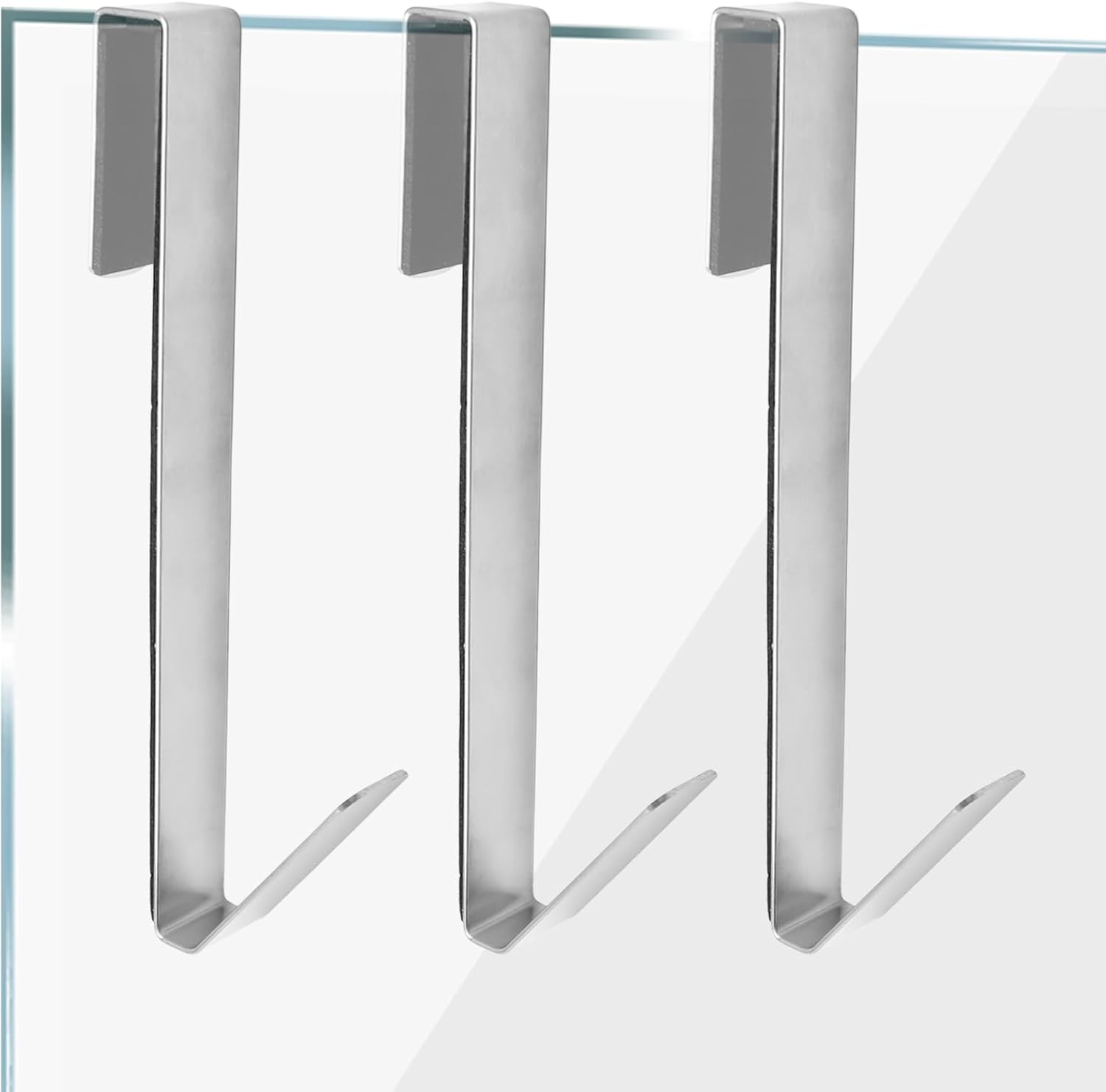 Zorfeter 7 Inch Extended Over Shower Door Hook, Stainless Steel Heavy Duty Showe