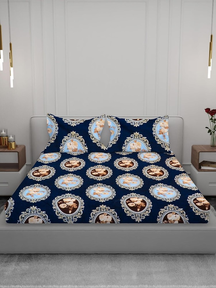 Cotton Elastic Fitted Bedsheet IB 43